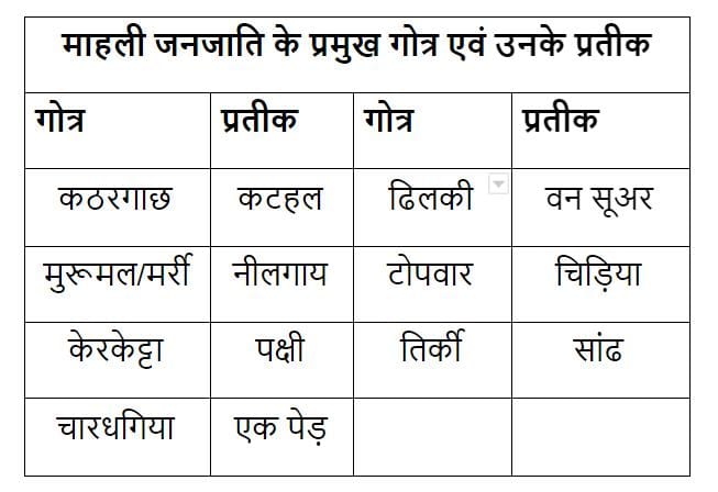 Read more about the article माहली जनजाति झारखण्ड की जनजातियाँ JPSC/JSSC/JHARKHAND GK/JHARKHAND CURRENT AFFAIRS SARKARI LIBRARY