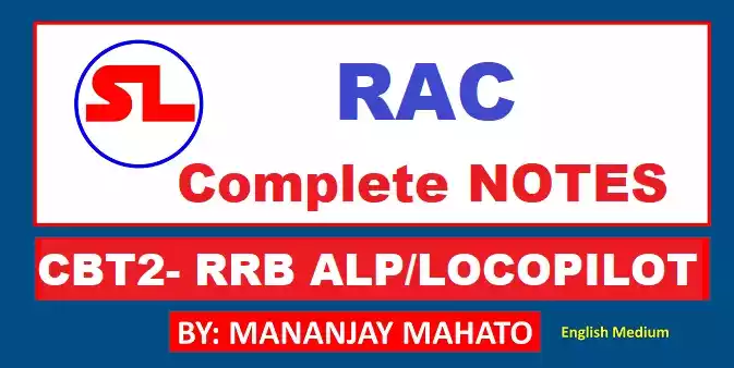 Read more about the article ALP CBT 2 RAC Notes